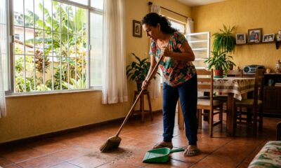 Segundo a psicologia, falar sozinho enquanto limpa a casa não é sinal de solidão, mas pode ajudar o cérebro a manter o foco e seguir melhor cada etapa da tarefa