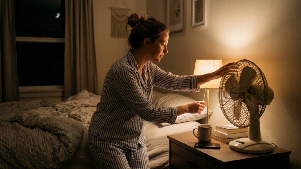A psicologia sugere que quem dorme com o ventilador ligado mesmo quando não está calor pode não estar buscando apenas ar fresco, mas um som familiar que ajuda a tornar o ambiente mais previsível
