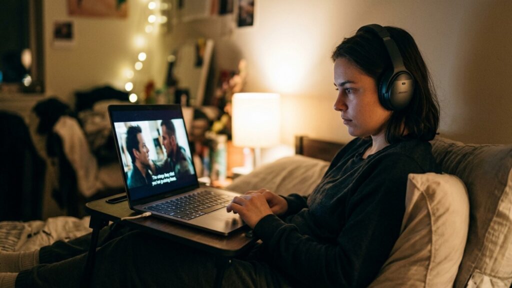 A psicologia explica que assistir a filmes com legenda, mesmo entendendo perfeitamente o áudio, pode não ser necessidade, mas uma forma de tornar a fala mais fácil de acompanhar