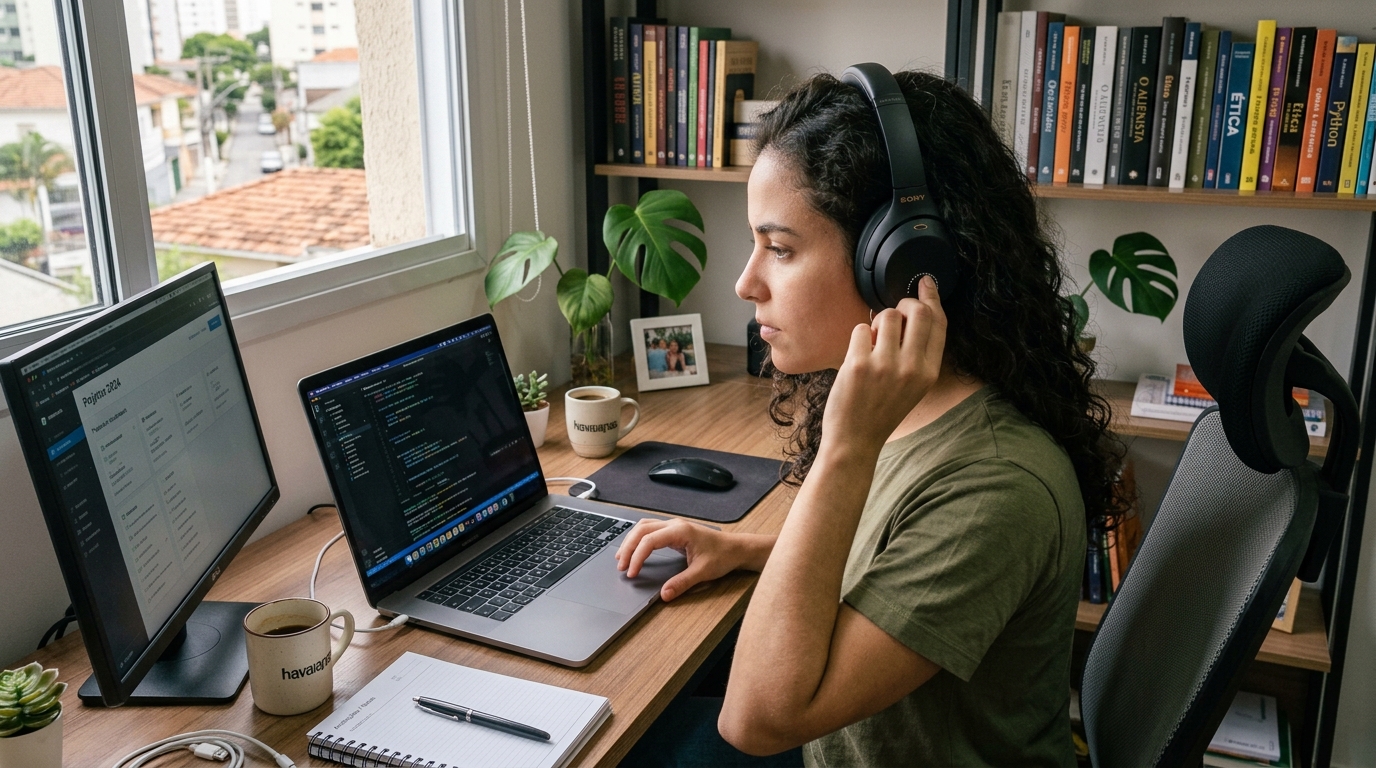 Especialistas em psicologia afirmam: pessoas que ouvem música sempre no mesmo volume não são maníacas, elas criam âncoras sensoriais para se concentrar