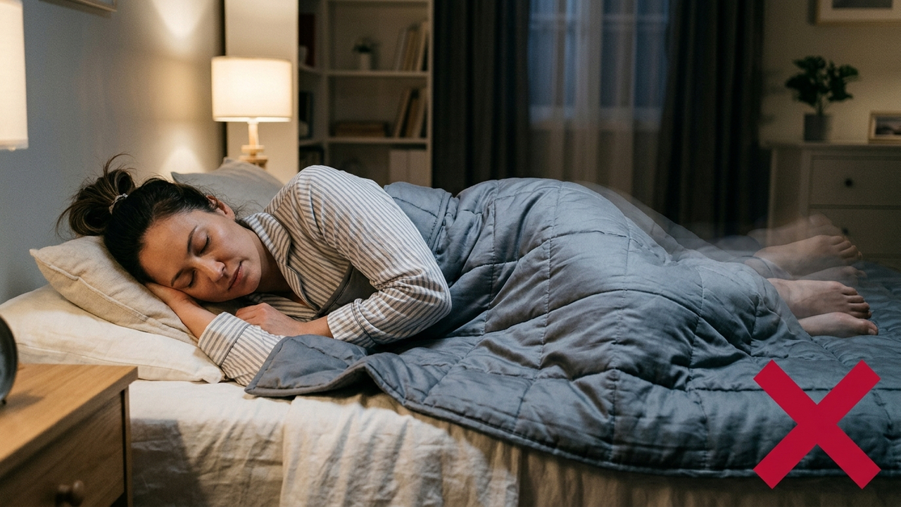 Adeus noites de insônia e pernas inquietas: como o cobertor ponderado de 5 kg reduz o estresse noturno e proporciona relaxamento profundo