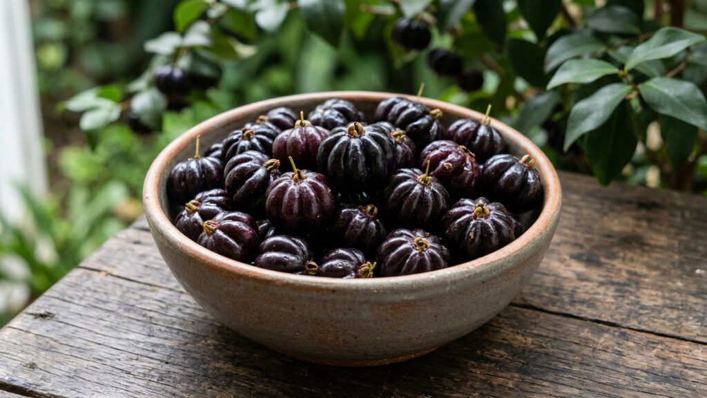 Adeus, pitanga vermelha: essa fruta de cor preta brilhante nasce fácil no quintal, é menos ácida e surpreende pelo sabor extremamente doce