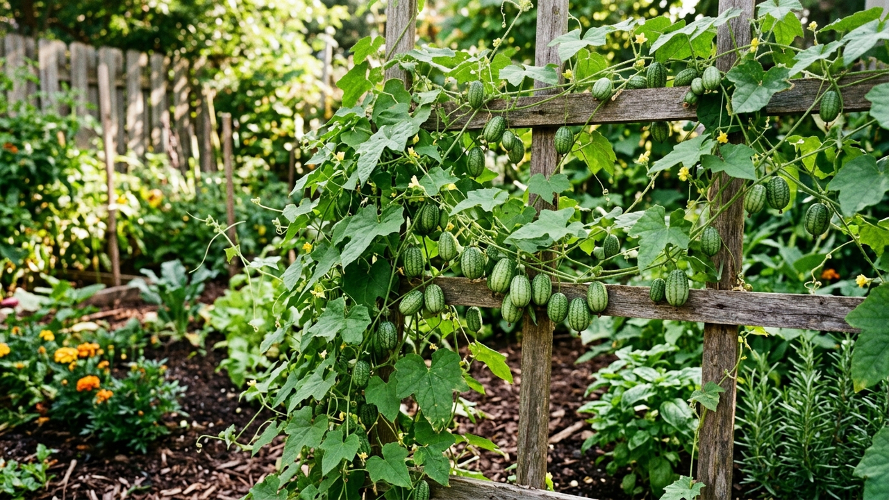Essa planta rasteira produz dezenas de mini-melões doces e crocantes no quintal: de cultivo simples, os frutos são perfeitos para o lanche