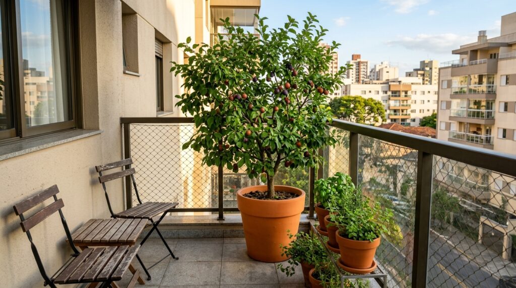 Essa é a árvore ideal para o quintal: não levanta piso, dá frutos no verão e suporta a seca com poucos cuidados