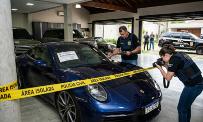 Seguidor compra rifa de Porsche de influenciador, nunca recebe o carro e polícia apreende bens do blogueiro para pagar R$ 200 mil à vítima