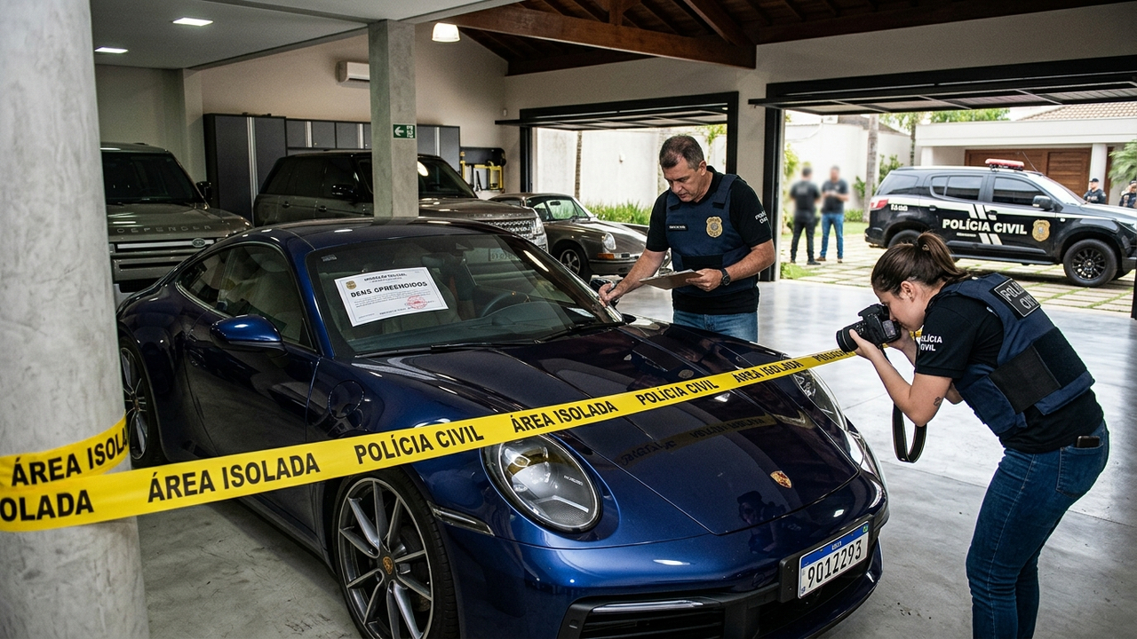 Seguidor compra rifa de Porsche de influenciador, nunca recebe o carro e polícia apreende bens do blogueiro para pagar R$ 200 mil à vítima