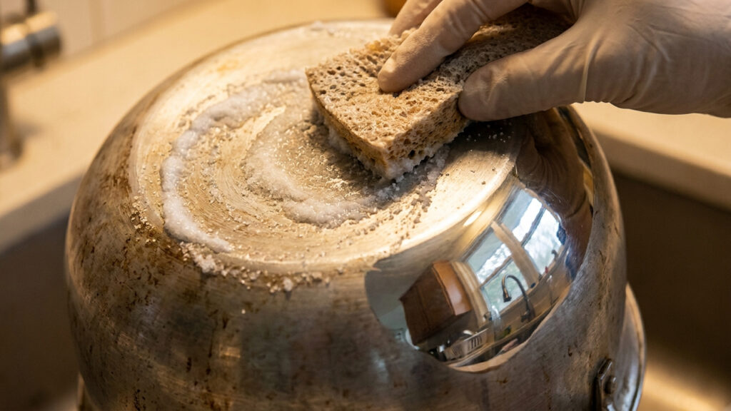 Mistura de detergente de coco com açúcar cristal: para que serve a pasta caseira das diaristas para dar brilho espelhado em panelas de alumínio