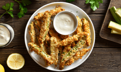 Palitos de abobrinha na air fryer: aprenda essa receita prática e crocante para o aperitivo de sábado