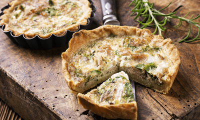 Quer um lanche da tarde mais proteico? Aprenda a preparar essa quiche de atum