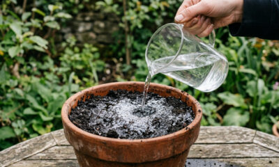 Mistura de água oxigenada 10 volumes na rega: como aplicar 1 colher por litro para injetar oxigênio no solo e eliminar o fungo das raízes