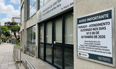 Bancos, escolas e repartições terão mudanças nesta terça-feira, 8 de setembro, por causa do feriado