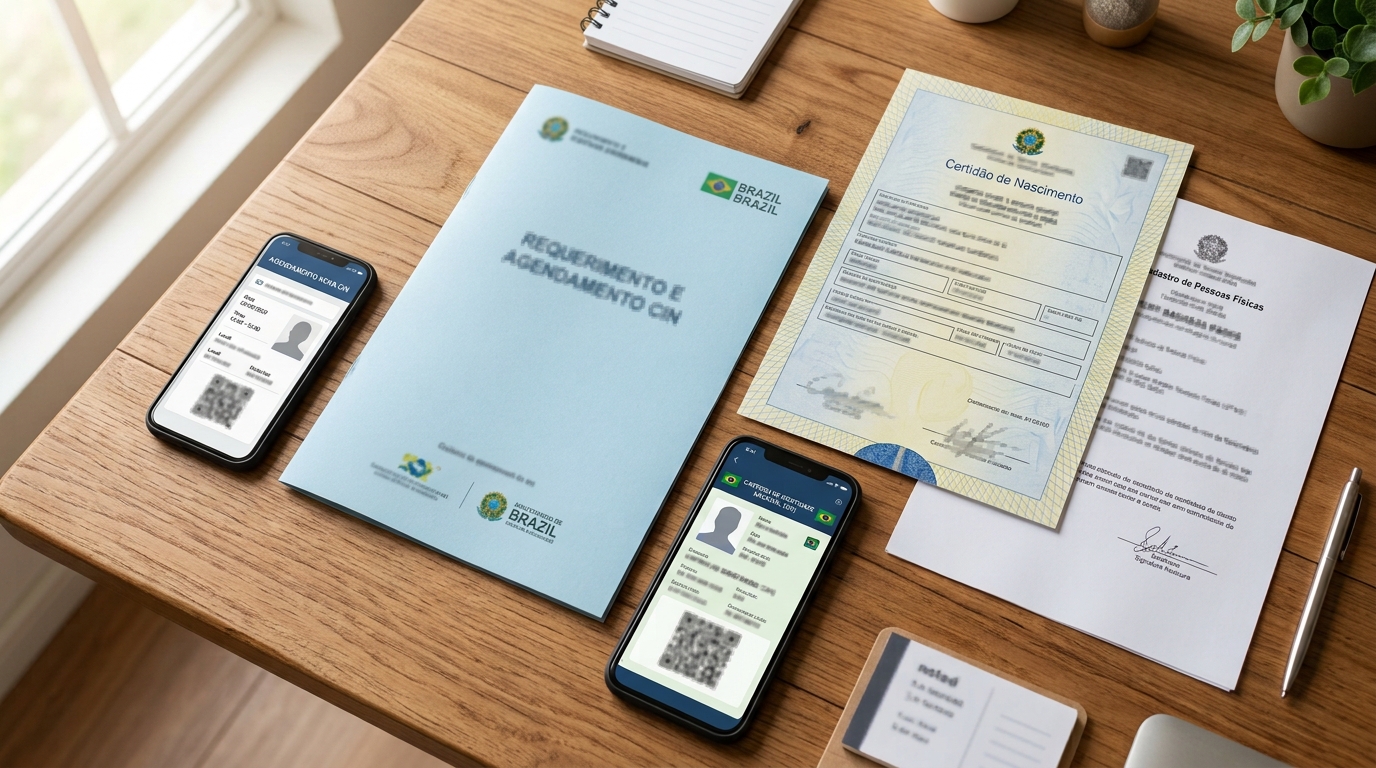 Como emitir a nova Carteira de Identidade Nacional pelo celular sem precisar sair de casa
