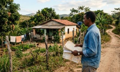 Proprietário deixa terreno vazio por mais de 10 anos, volta para vender e encontra outra família morando no local, mas descobre que a escritura em seu nome pode não encerrar a disputa
