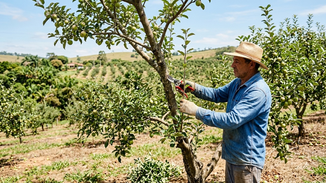 7 árvores frutíferas que devem ser podadas em setembro para crescerem mais fortes e produzirem mais frutos no próximo ano