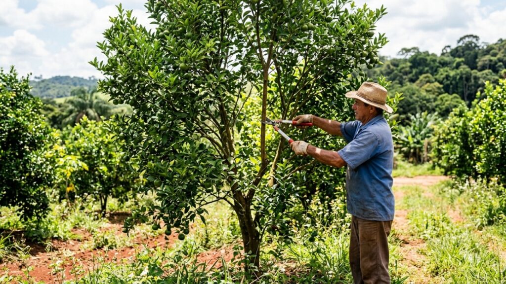7 árvores frutíferas que devem ser podadas em setembro para crescerem mais fortes e produzirem mais frutos no próximo ano