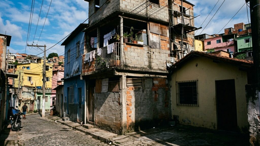Morador levanta puxadinho de dois andares, joga sombra e tira a ventilação da casa ao lado, mas recebe notificação para demolir parte da construção com base no Código Civil