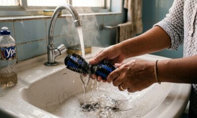 Remover e lavar o rolo do aspirador elétrico com água morna e sabão neutro ao invés de usar produtos abrasivos: para que serve o truque e como ele aumenta a vida útil do aparelho