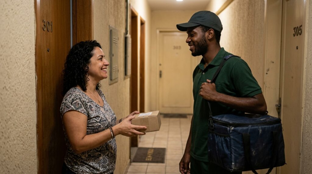 Segundo a psicologia, quem cumprimenta o porteiro e o entregador todos os dias demonstra um traço ligado à valorização do trabalho que sustenta o cotidiano