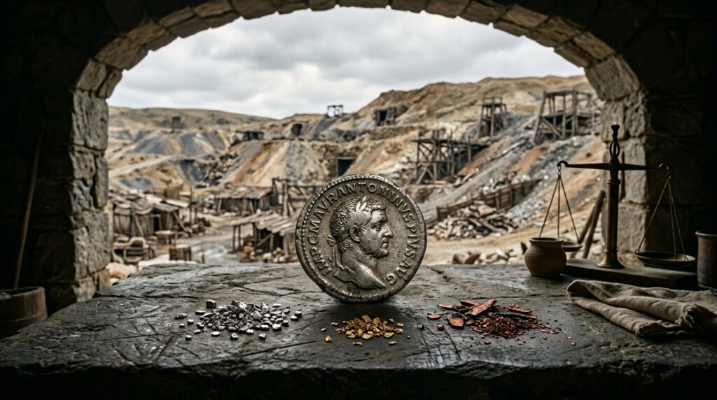Nem ouro nem bronze: um novo estudo reescreve 100 anos de teorias sobre a verdadeira razão da crise dos metais no Império Romano