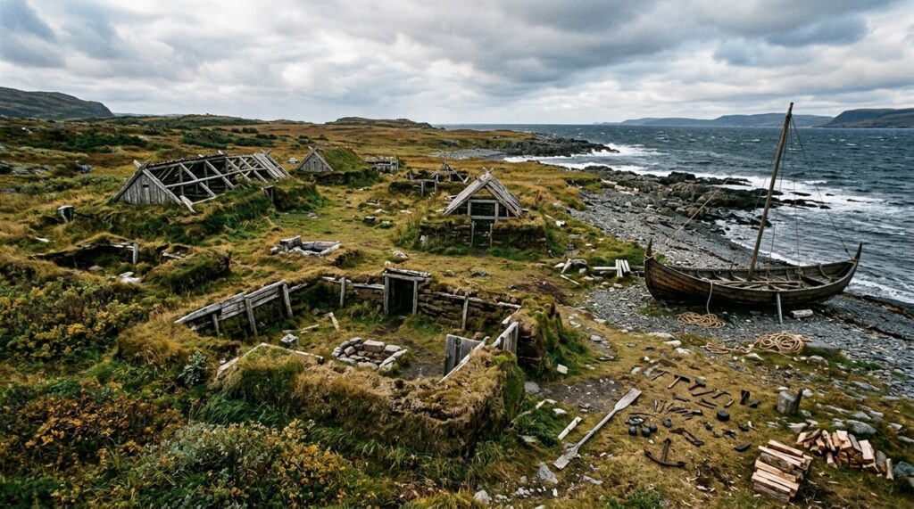 Como os vikings chegaram à América quase 500 anos antes de Colombo e o que as construções de L’Anse aux Meadows revelaram