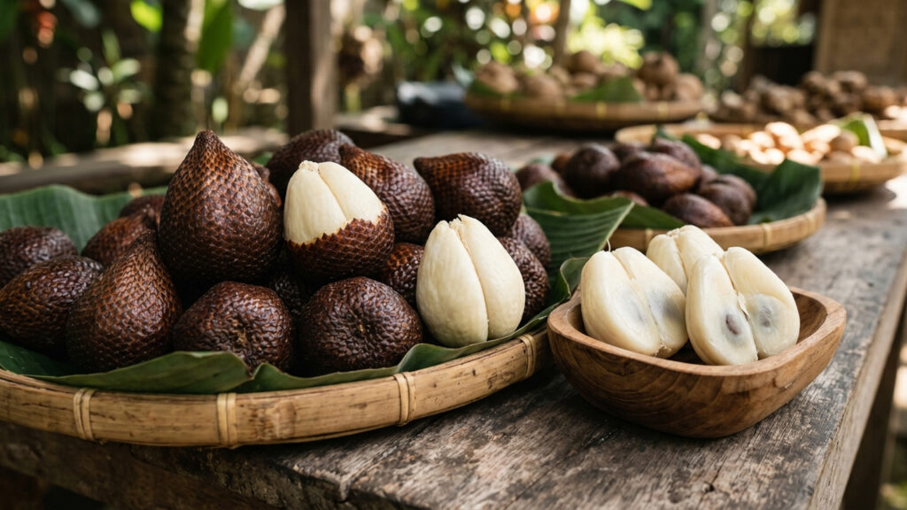 Adeus, maçã: essa fruta de casca escamosa e formato de serpente cresce em trepadeiras e surpreende pela polpa incrivelmente doce e crocante