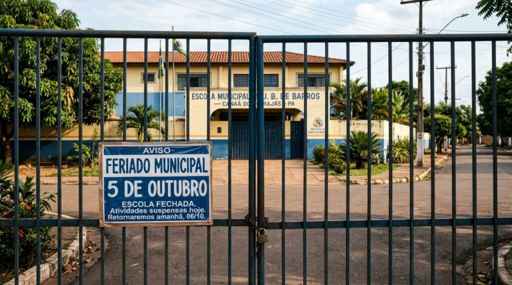 Autoridades confirmam feriado na segunda-feira, 05 de outubro, e bancos, escolas, repartições públicas e outros serviços podem ter funcionamento alterado