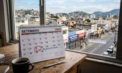 Terça-feira, 22 de setembro, terá feriado e moradores devem antecipar serviços em bancos e órgãos públicos