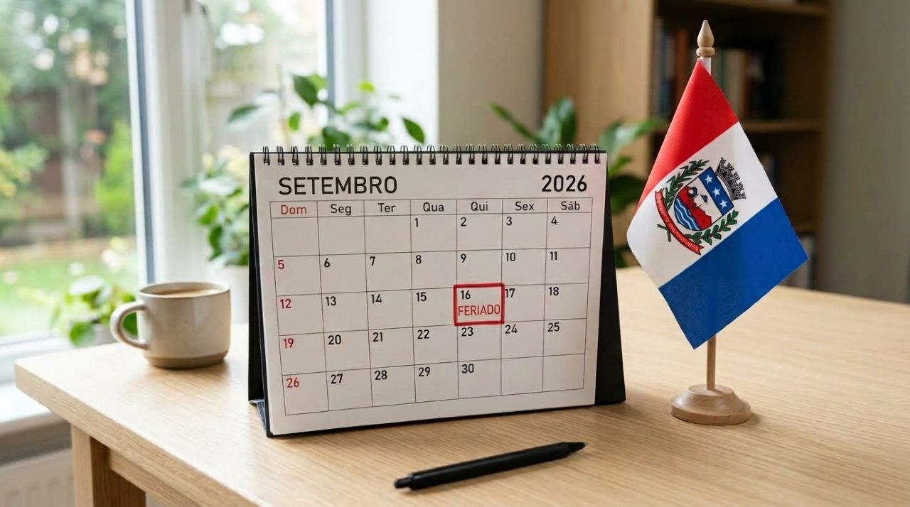 Feriado confirmado para quarta-feira, 16 de setembro, pode fechar bancos, escolas e órgãos públicos nestas cidades