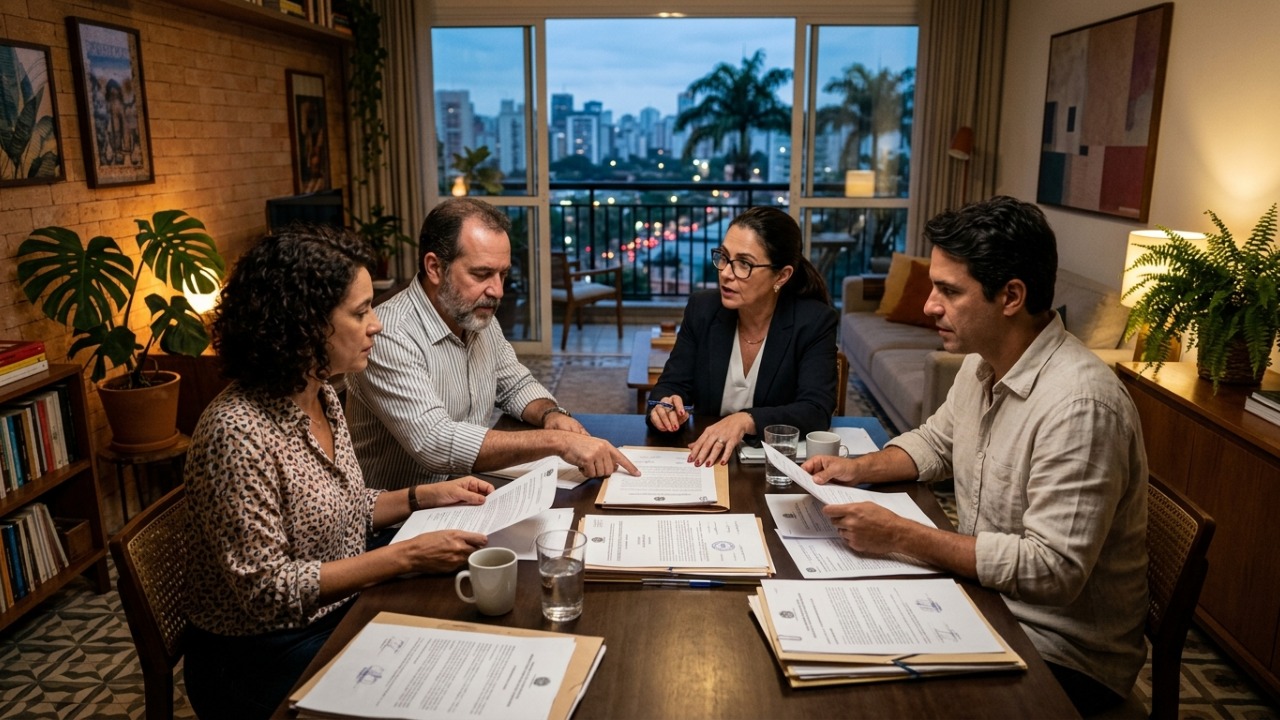 Pai deixa apartamento de R$ 900 mil para apenas um dos filhos no testamento, mas os outros irmãos descobrem que metade do patrimônio não pode ser livremente destinada se houver herdeiros necessários