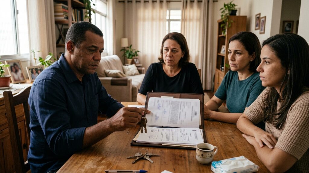 Filho cuida sozinho da mãe idosa por mais de 20 anos e recebe o imóvel avaliado em R$ 500 mil em vida como agradecimento, mas na partilha os outros herdeiros exigem a devolução e a lei da colação dá razão a eles