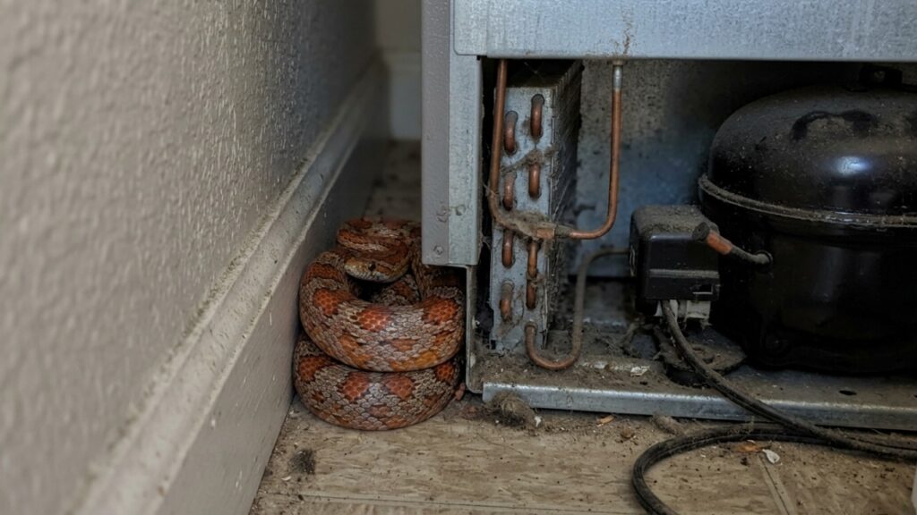 Especialistas alertam para um lugar da casa que pode servir de esconderijo para cobras, principalmente quando o frio aumenta e elas procuram abrigo
