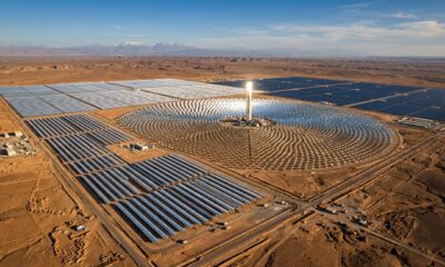 Em 2026, Marrocos construiu uma "cidade solar" no deserto que gera 580 MW e abastece mais de 1 milhão de pessoas