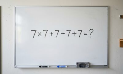 Quem estudou matemática nos anos 80 e 90 deveria lembrar desta regra: quanto é 7 × 7 + 7 − 7 ÷ 7?