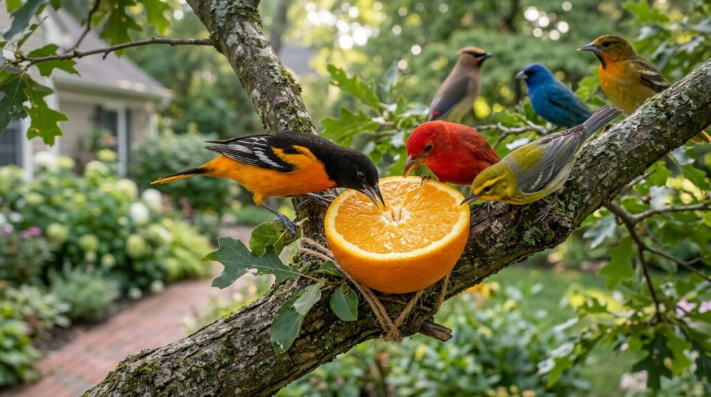 Pássaros vão encher o seu jardim em setembro: a fruta simples que atrai espécies raras ao quintal