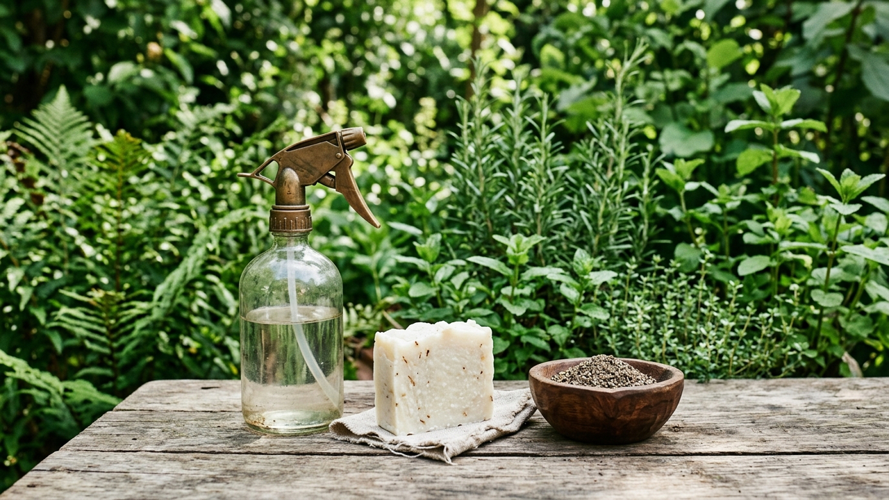 Borrifar pimenta-do-reino moída com sabão de coco nas plantas: a receita caseira que elimina pulgões brancos já na primeira aplicação