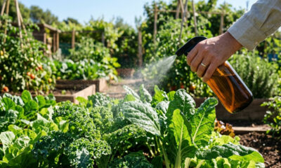 Ferver chá de alecrim com vinagre branco: para que serve o spray aromático caseiro que elimina e espanta a mosca-branca de hortaliças