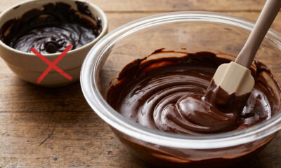 O método correto e seguro para derreter chocolate no micro-ondas sem queimar nem empelotar o fundo da tigela
