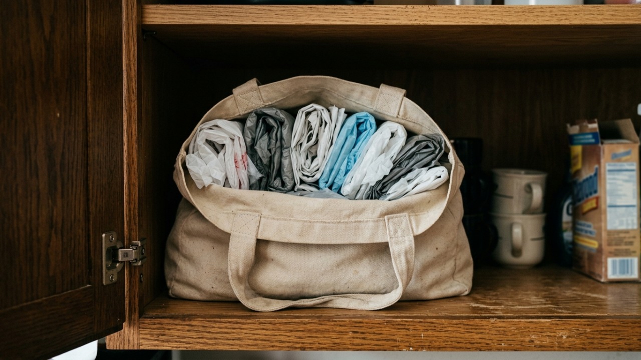 Especialistas em psicologia concordam: “Quem guarda sacolas dentro de outra sacola pode não estar apenas economizando, mas mantendo uma sensação simples de utilidade, organização e controle”