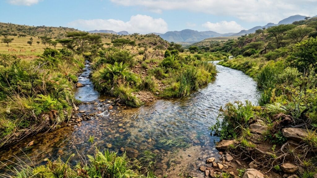 Sabedoria africana para refletir: “O rio se enche com pequenos riachos” e o ensinamento de que grandes conquistas costumam nascer da soma de pequenos passos