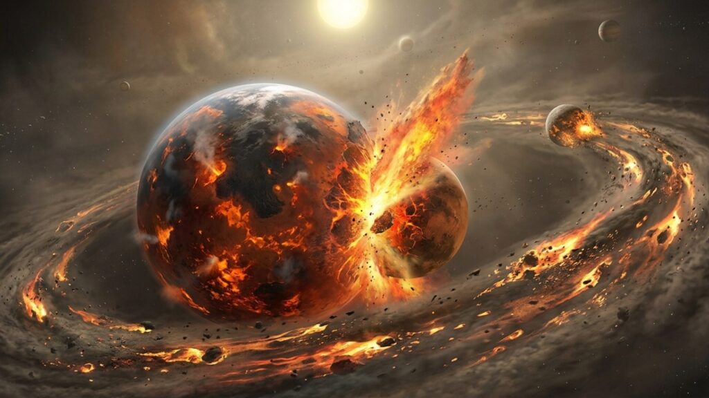 Cientistas encontram em rochas de 3,7 bilhões de anos uma assinatura química que coincide com amostras da Apollo e reforça a origem comum da Terra e da Lua