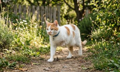 Gato é encontrado chorando sozinho em meio à neve e ganha final feliz após encontro que transforma sua vida