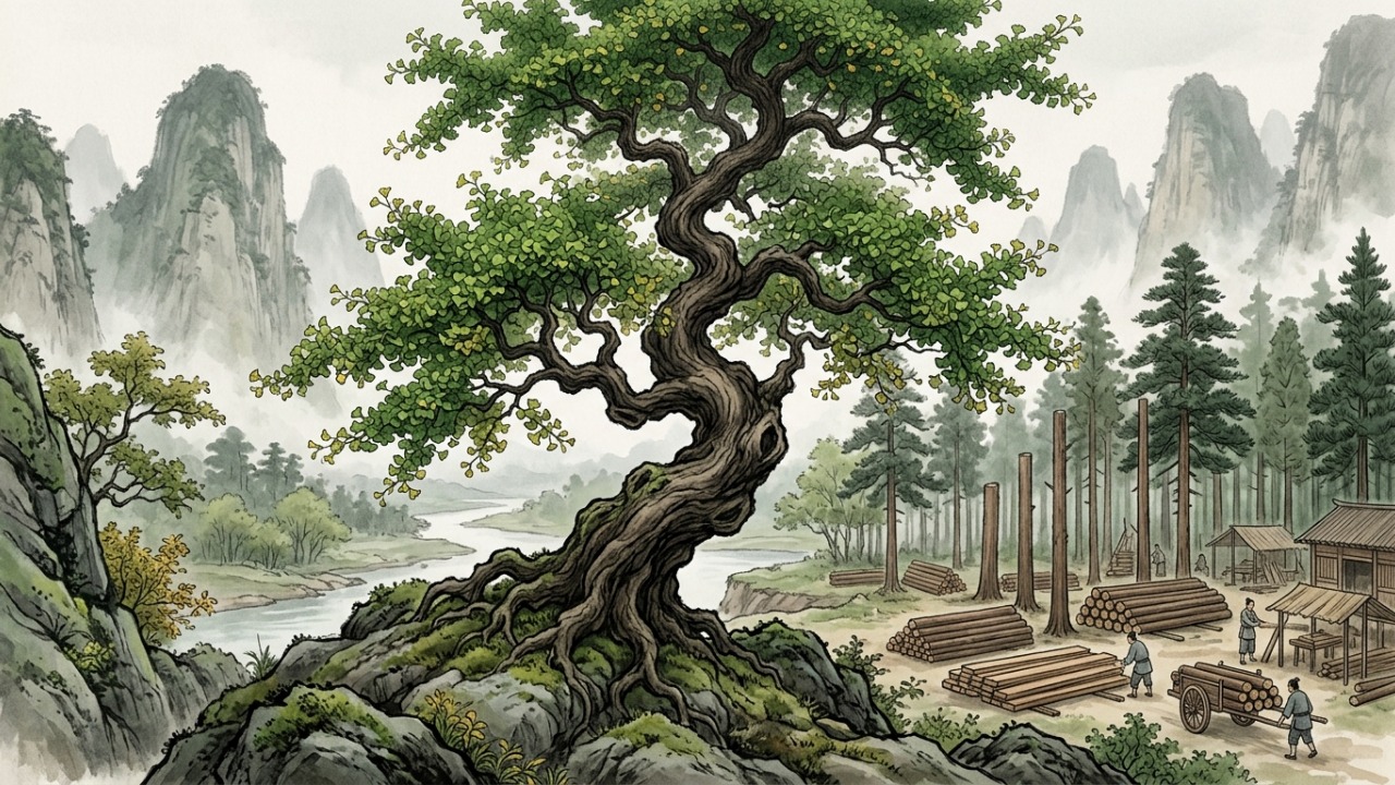 Provérbio chinês do dia: “Uma árvore torta vive sua própria vida, mas uma árvore reta se transforma em madeira.” Uma lição sobre como aquilo que parece imperfeito também pode preservar nossa liberdade
