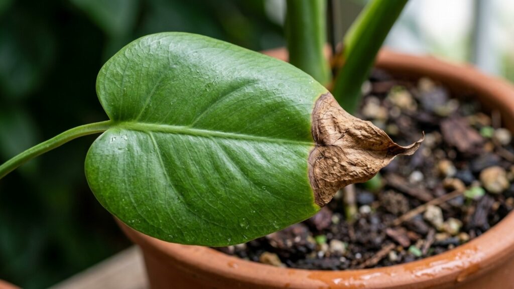 Especialista em plantas afirma: “Se as folhas estão com pontas marrons e secas, o problema pode não ser falta de água, mas baixa umidade no ambiente”
