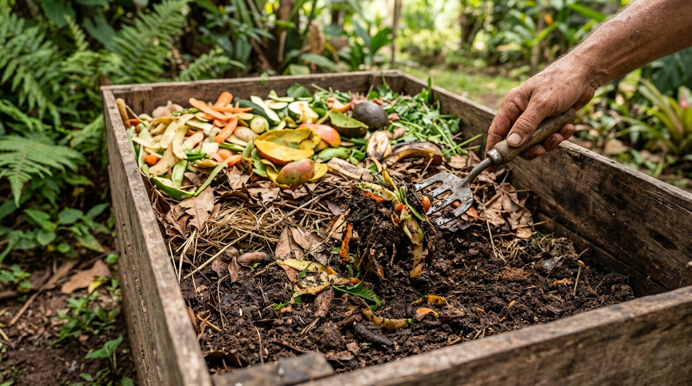 Nem café, nem cascas de ovo: esse fertilizante caseiro é considerado o “ouro verde” revitaliza o solo e faz as plantas crescerem