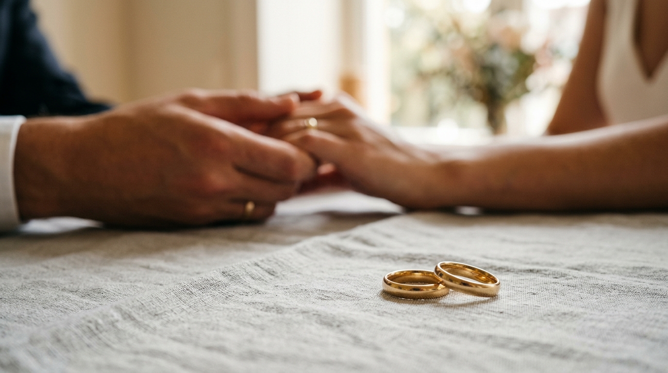 Provérbio japonês: “Marido e mulher devem ser como mãos e olhos: quando a mão dói, os olhos choram; quando os olhos choram, as mãos enxugam as lágrimas.”