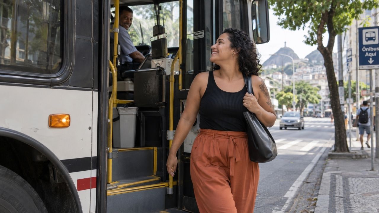 Segundo a psicologia, quem agradece ao motorista ao descer do ônibus demonstra um traço ligado à percepção de trabalho invisível