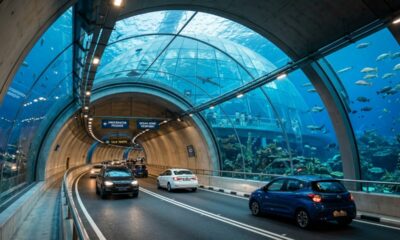 China participa de megaobra de R$ 6,8 bilhões no Brasil para construir o primeiro túnel submarino da América Latina, com 870 metros sob a água, que promete reduzir para cerca de 5 minutos a viagem entre Santos e Guarujá