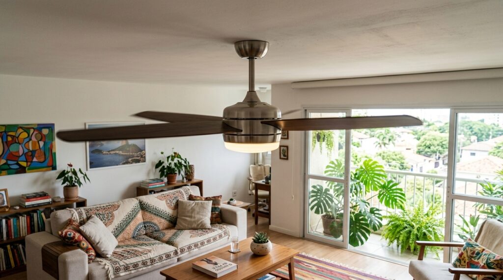Por que o ventilador de teto começa a balançar durante o funcionamento: antes de chamar assistência, existe um ajuste simples que muita gente esquece de conferir