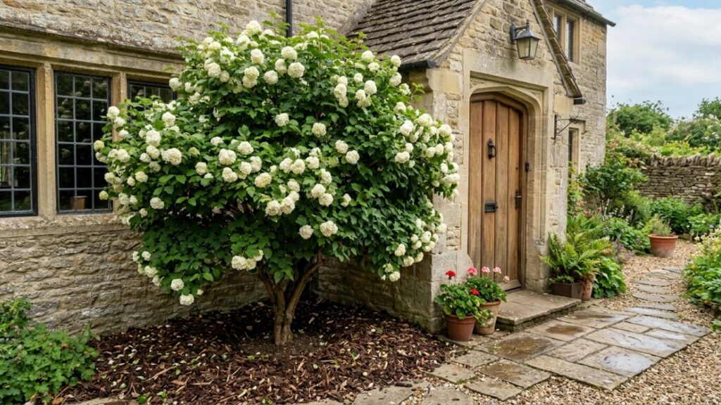 Nem hortênsia nem planta delicada: essa espécie tem flores brancas, exige poucos cuidados e pode transformar qualquer canto do jardim