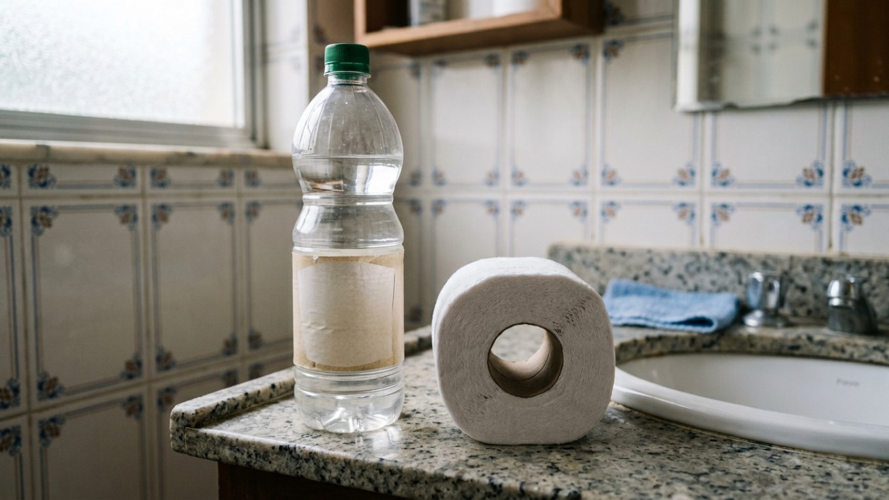 As donas de casa adoram esse truque: papel higiênico e vinagre resolvem um problema que todos nós temos no banheiro